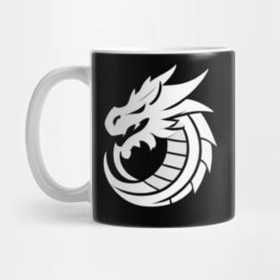 White Dragon Mug